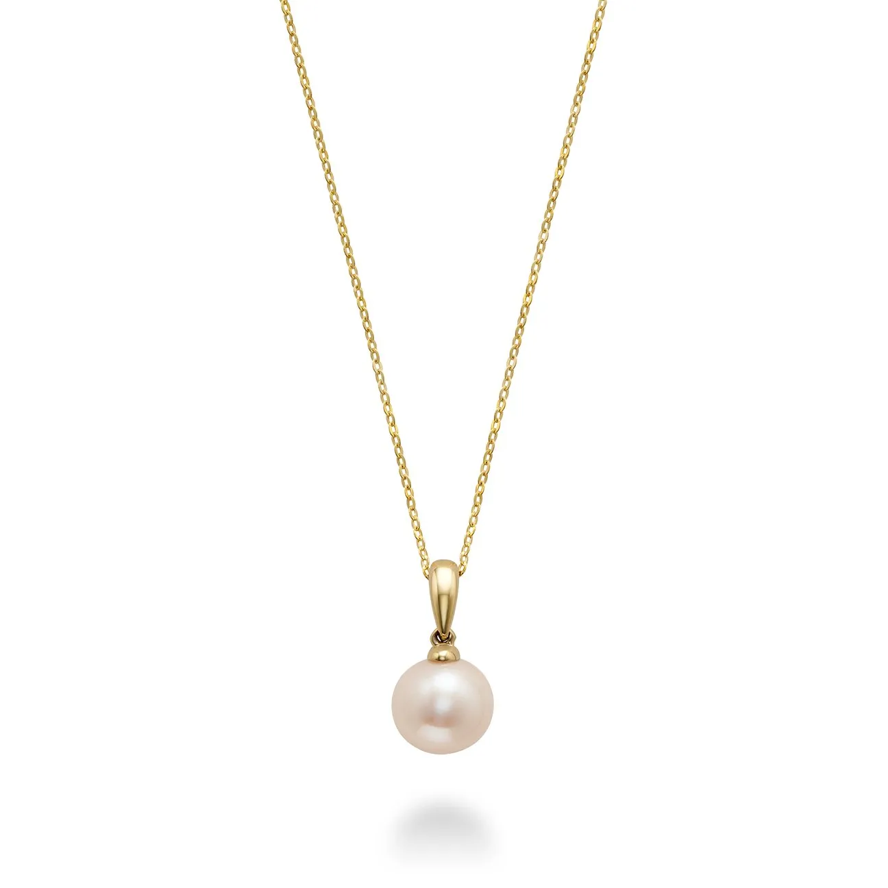10k Gold Freshwater Pearl Necklace