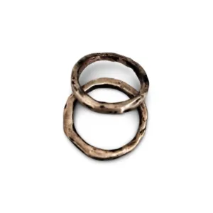 10K Gold Molten Band