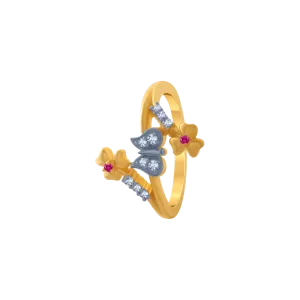 14KT (585) Yellow Gold Ring For Women