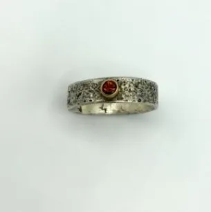 18k Yellow Gold Erosion Ring