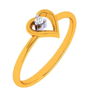 22k One Love Gold Ring