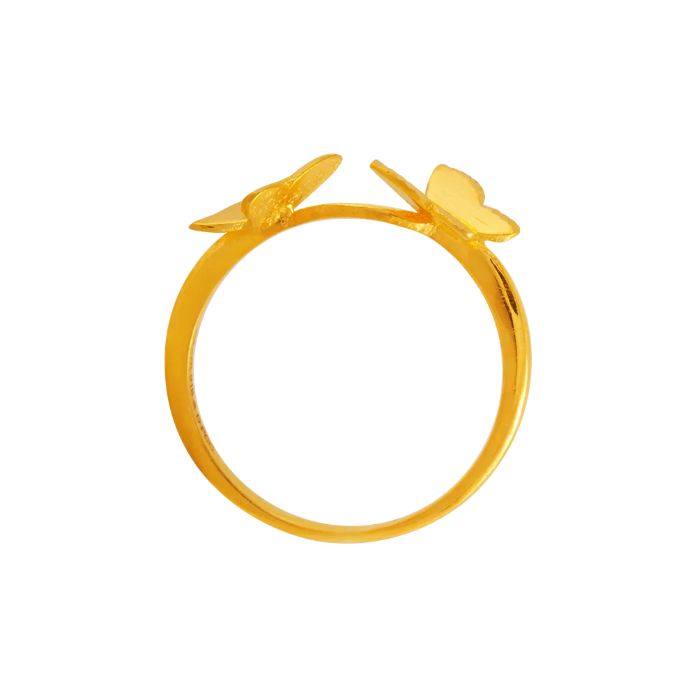 22KT Yellow Gold Ring For Women