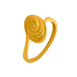 22KT Yellow Gold Ring For Women