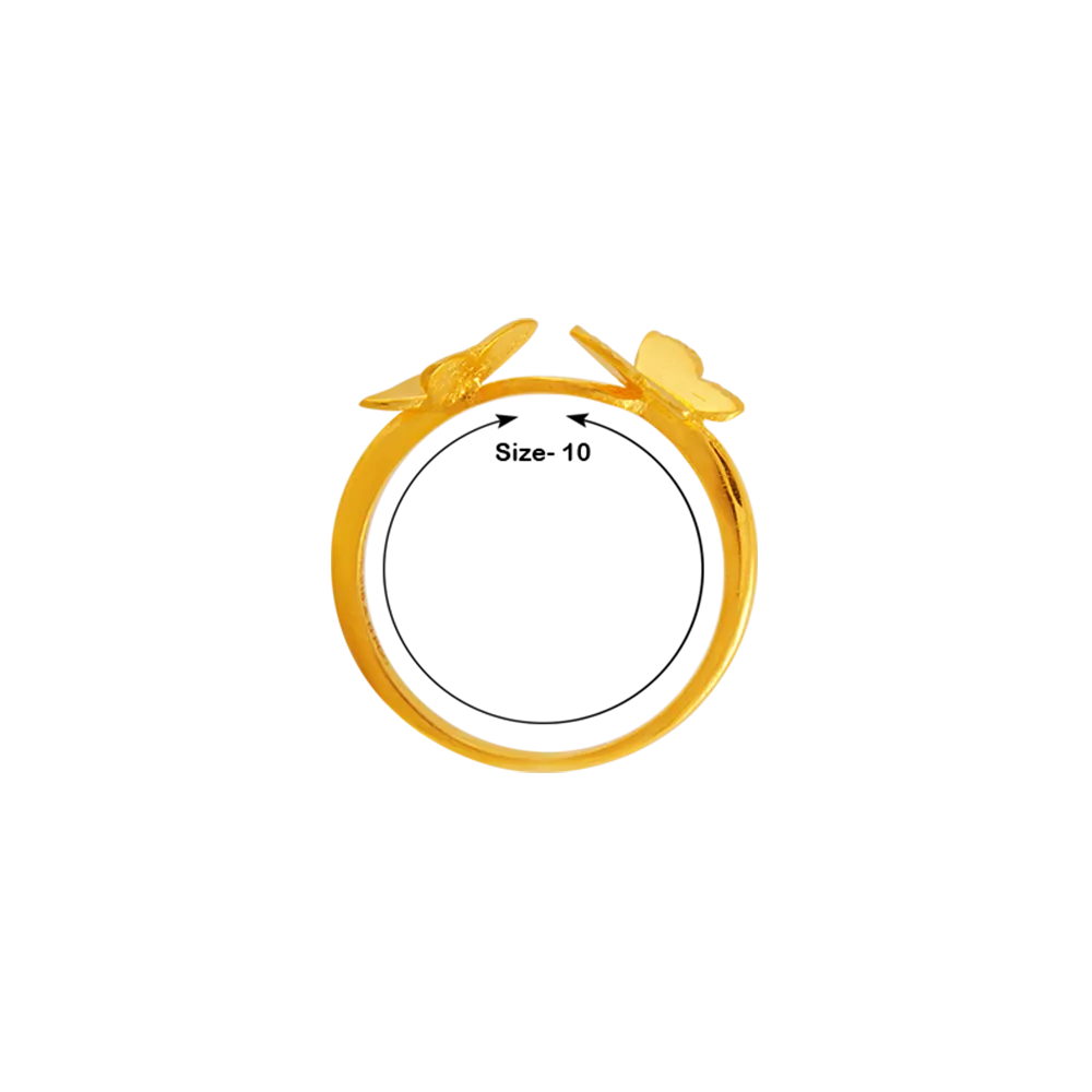 22KT Yellow Gold Ring For Women