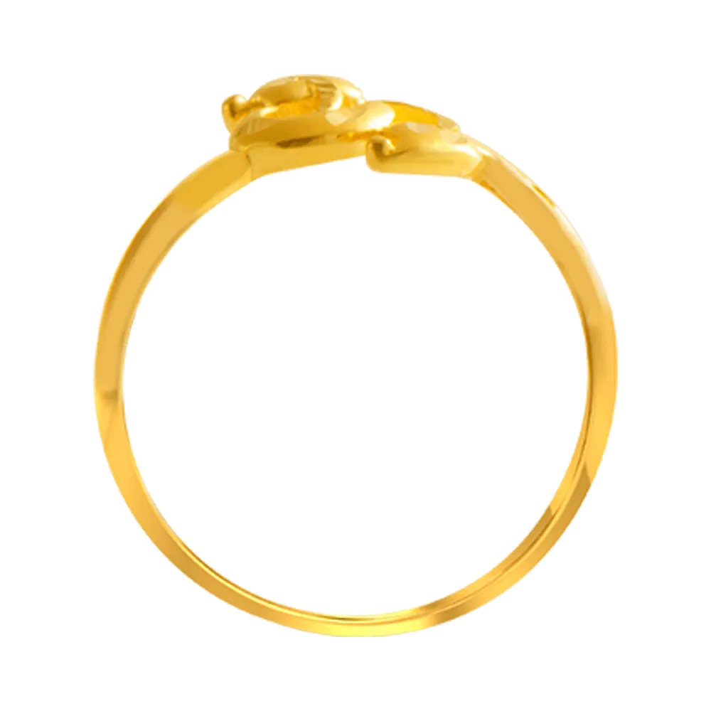 22KT Yellow Gold Ring For Women