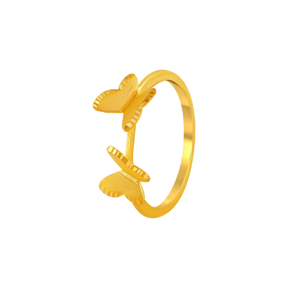 22KT Yellow Gold Ring For Women