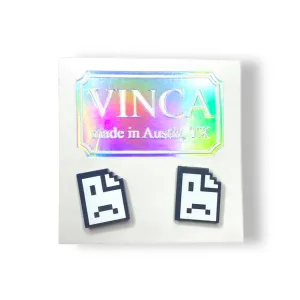 404 Page Not Found Earrings - Perfect for computer geeks, nerds, gamers, and engineers