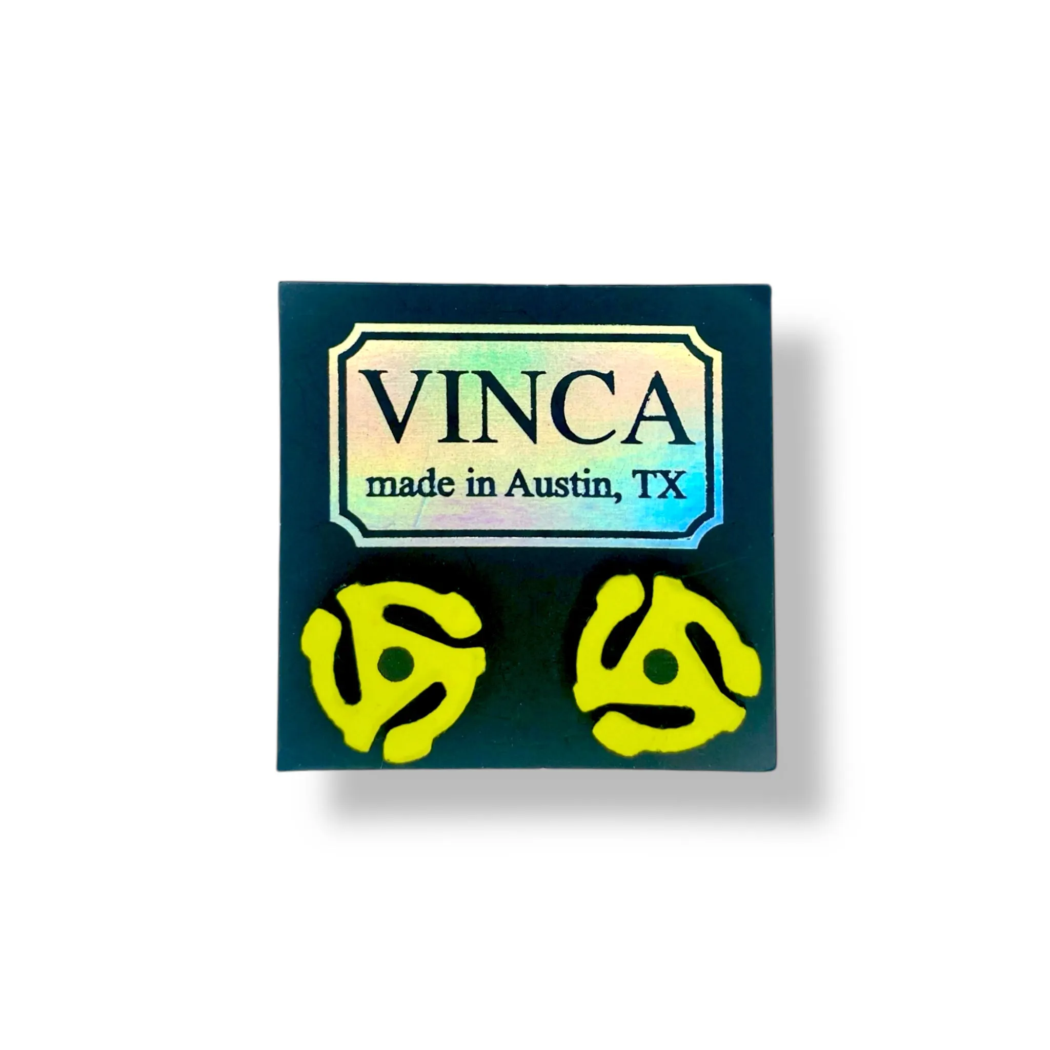 45 Record Adapter Earrings