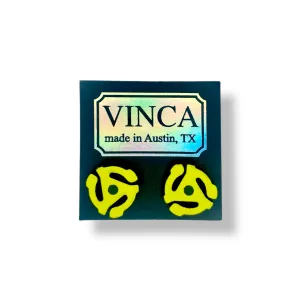 45 Record Adapter Earrings