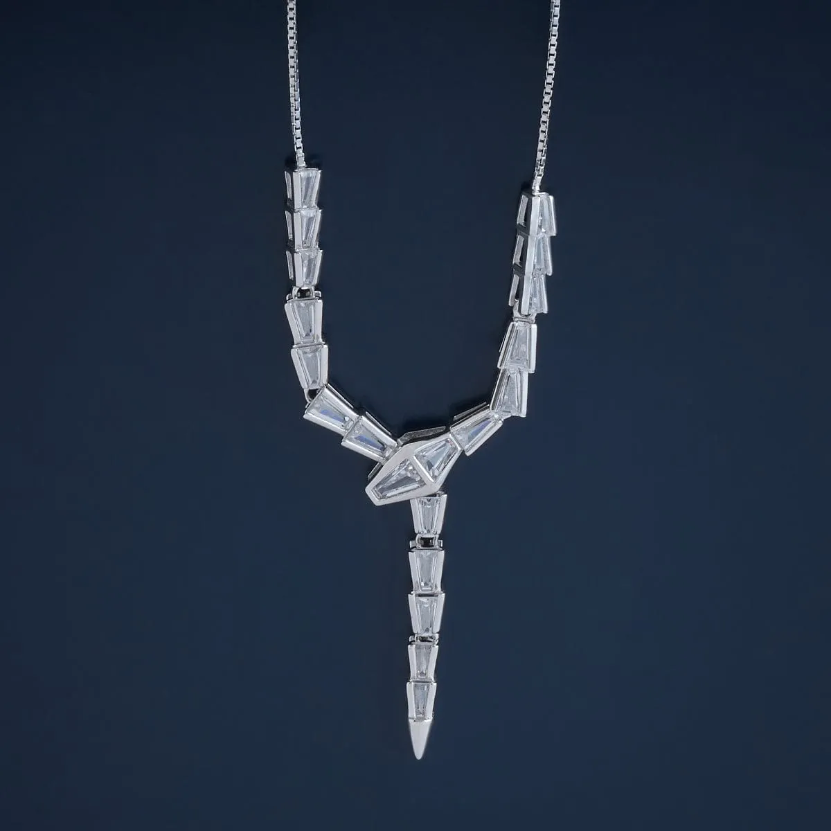 92.5 Silver Necklace 176626