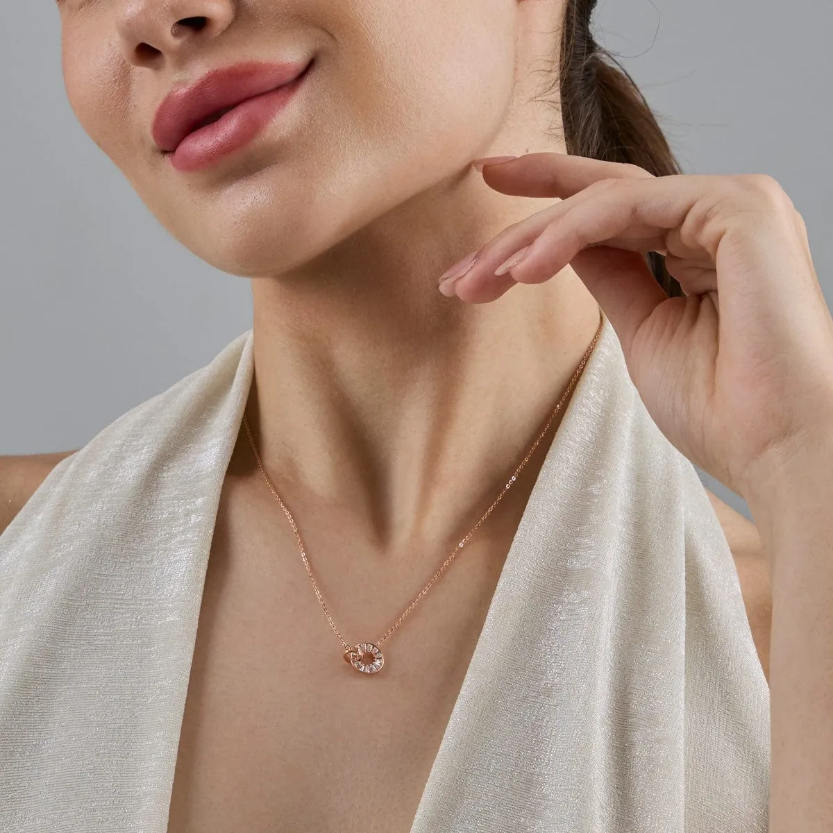 92.5 Silver Necklace 183010
