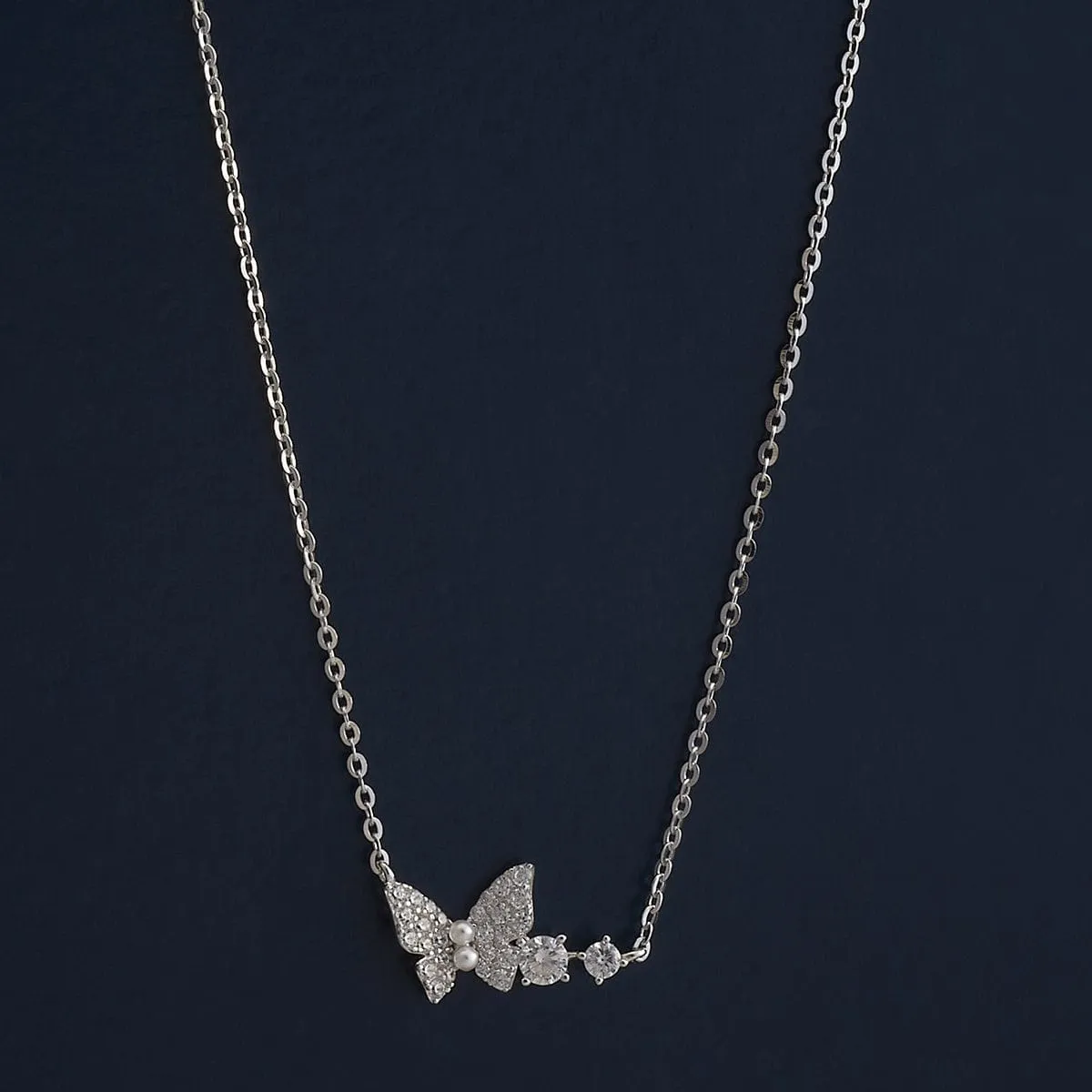 92.5 Silver Necklace 183012