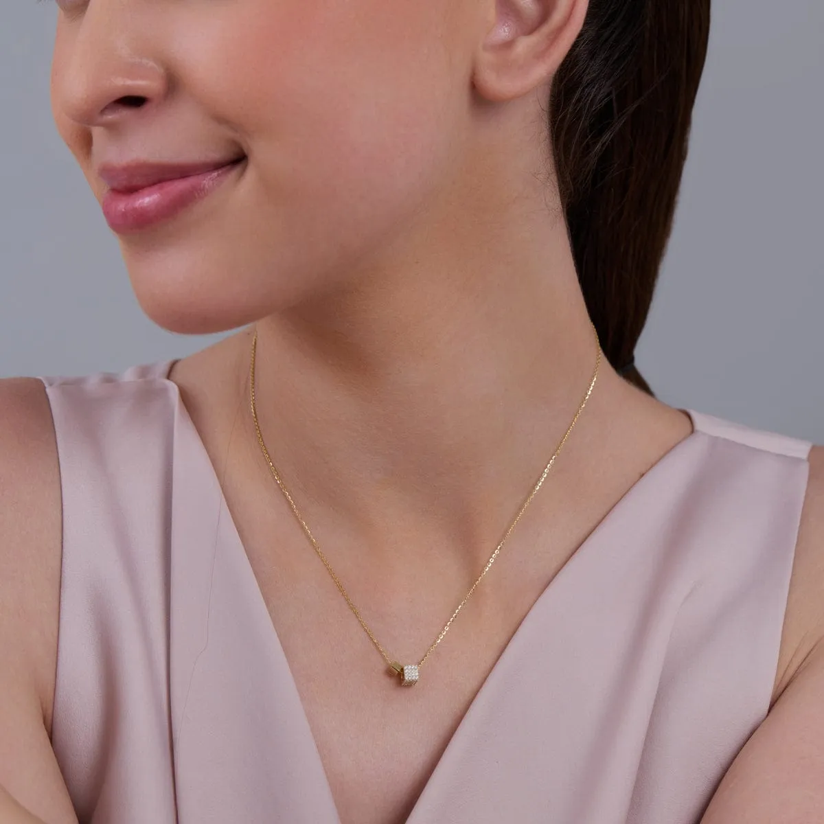 92.5 Silver Pendant with Chain 180853