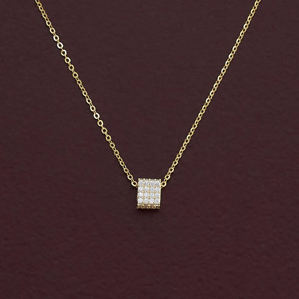 92.5 Silver Pendant with Chain 180853