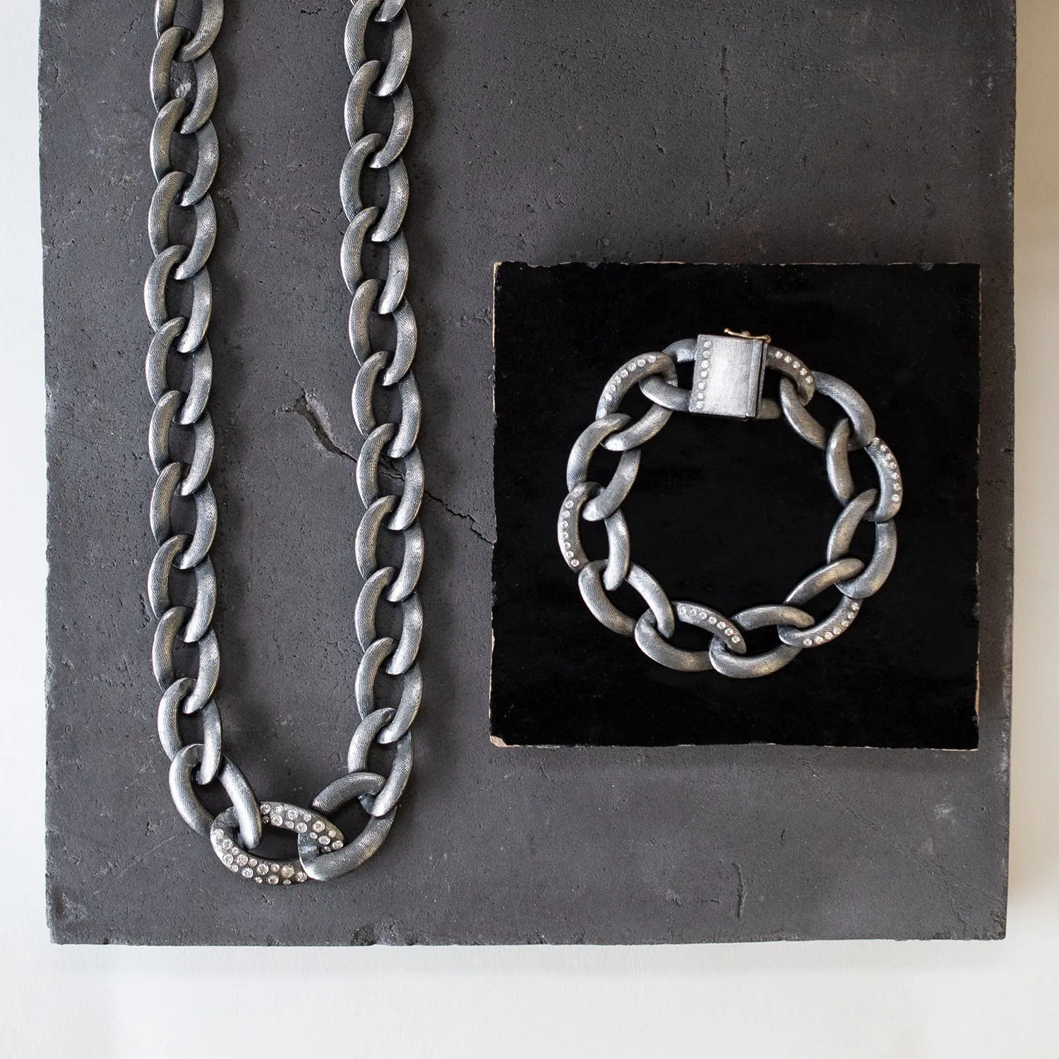 Alicia Diamond Link Bracelet