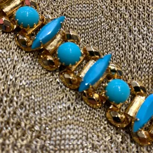 Askew London Turquoise Gold Bracelet