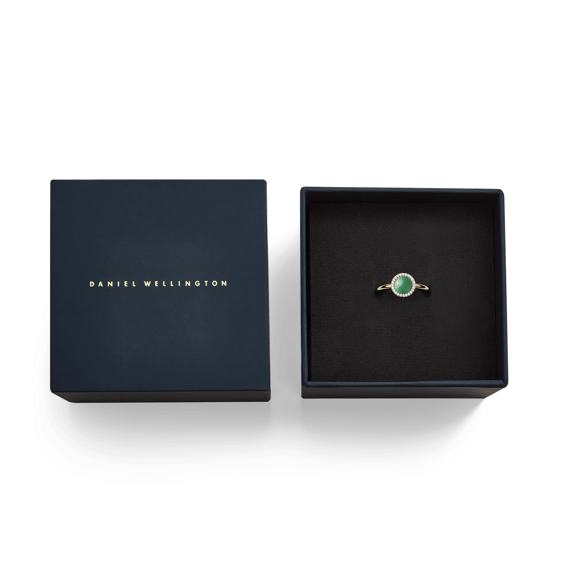Audrey Ring Jade Gold
