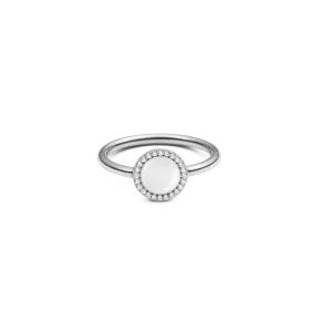 Audrey Ring Mother of Pearl Silver