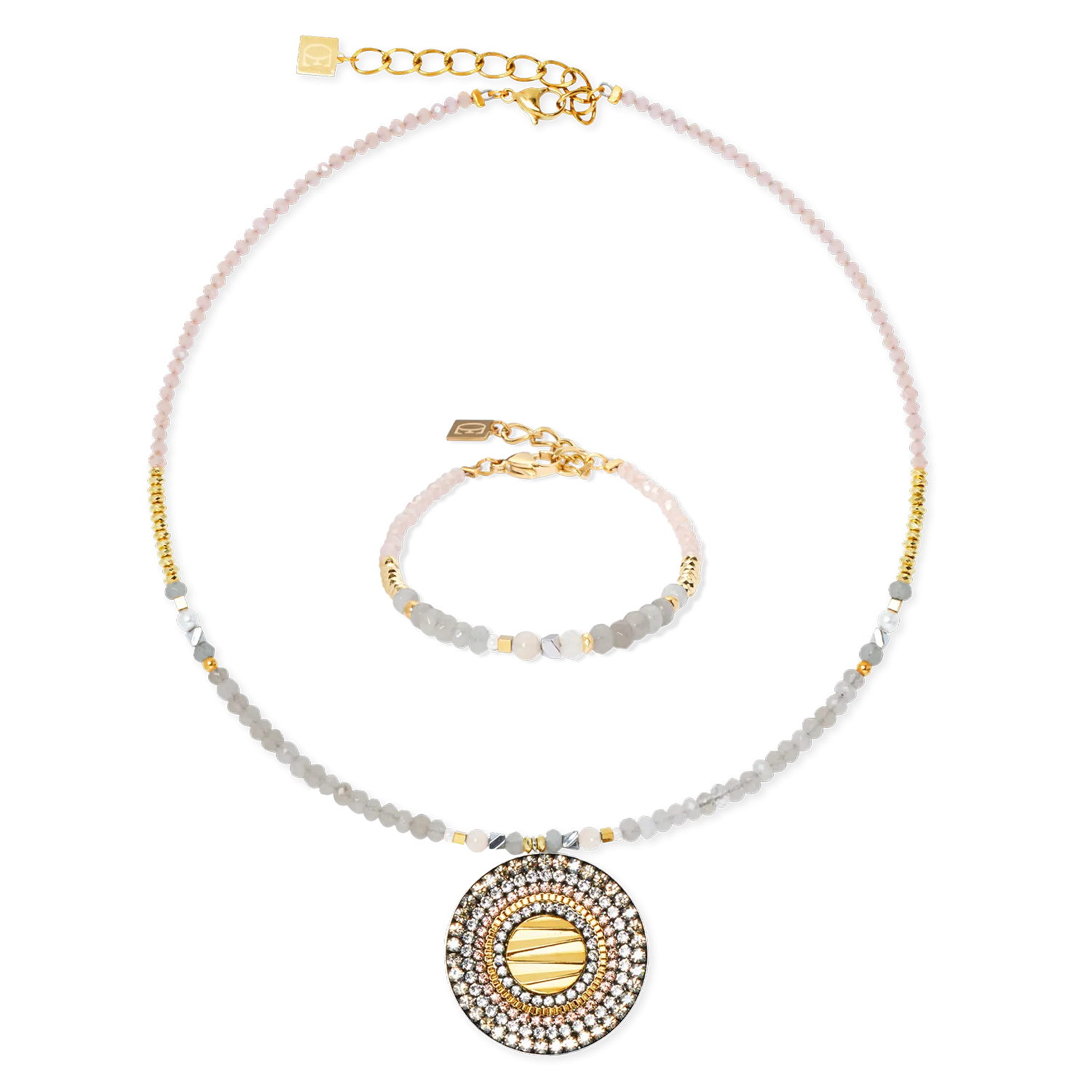 Bracelet Amulet Modern Future gold-beige