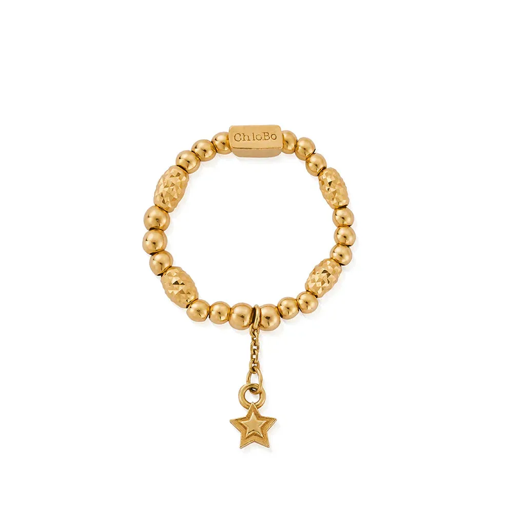 Chlobo Gold Plated Radiant Essence Ring