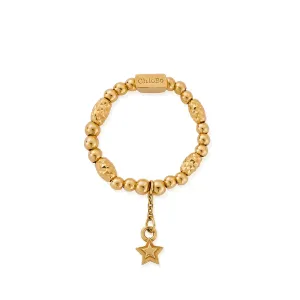 Chlobo Gold Plated Radiant Essence Ring