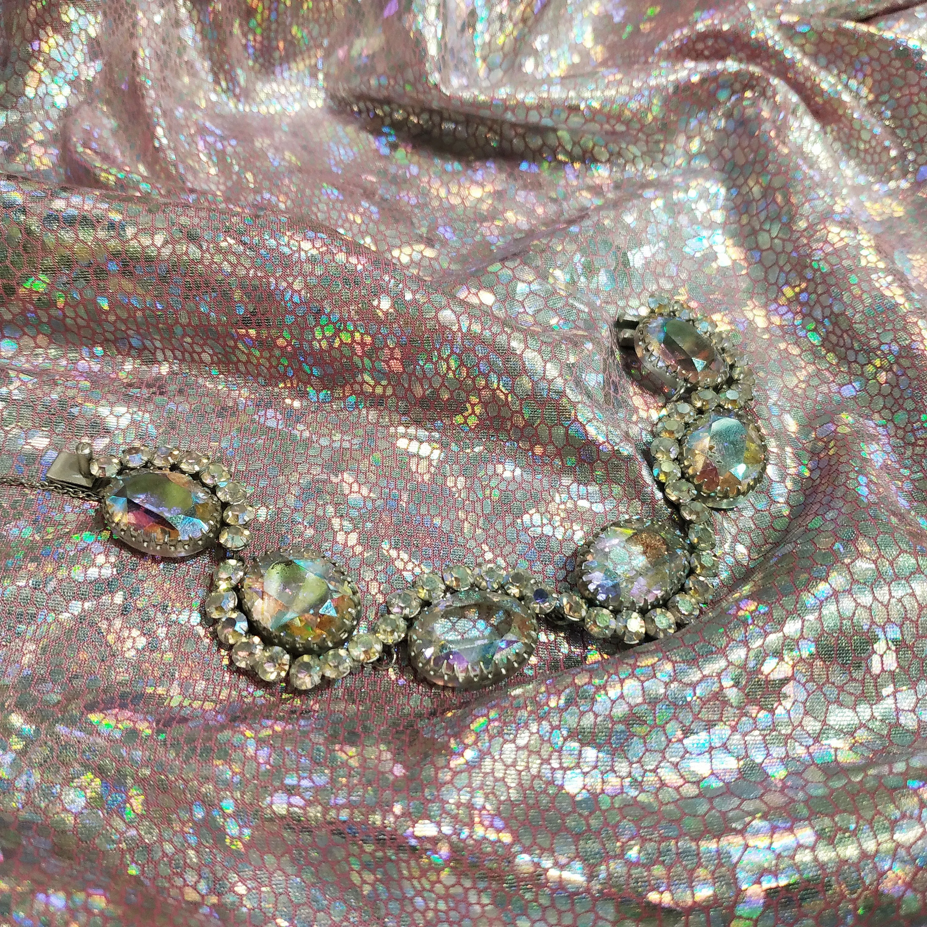 Christian Dior by Mitchel Maer Aurora Borealis bracelet