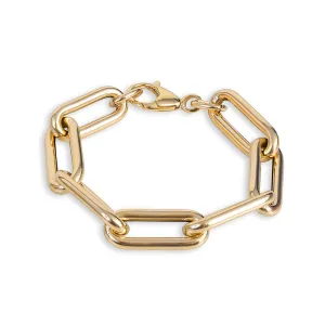 CHUNKY 14K GOLD SABRINA BRACELET