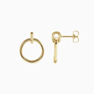 Circle Dangle Earrings