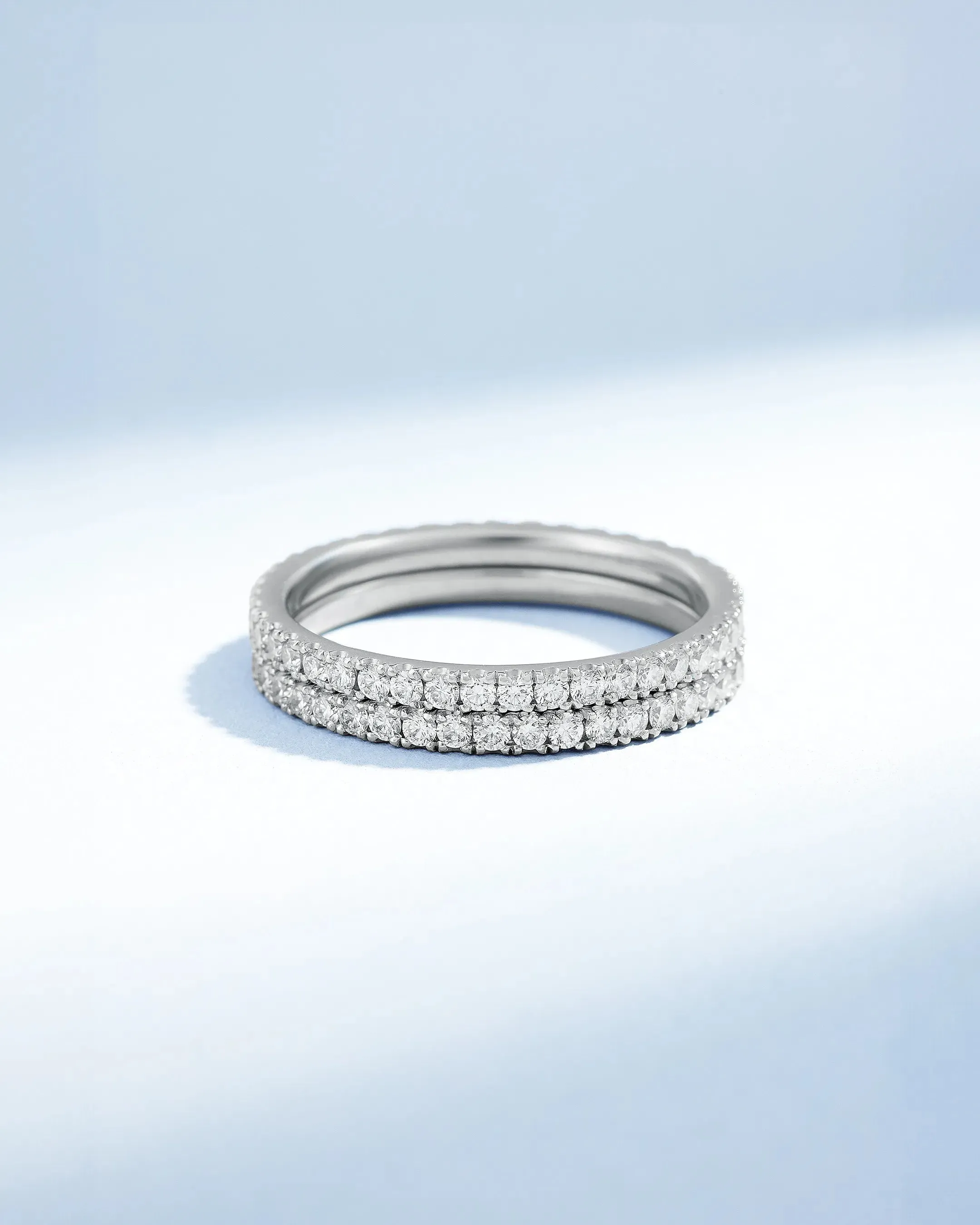 Classic Pave Diamond Midi Eternity Ring Jackets