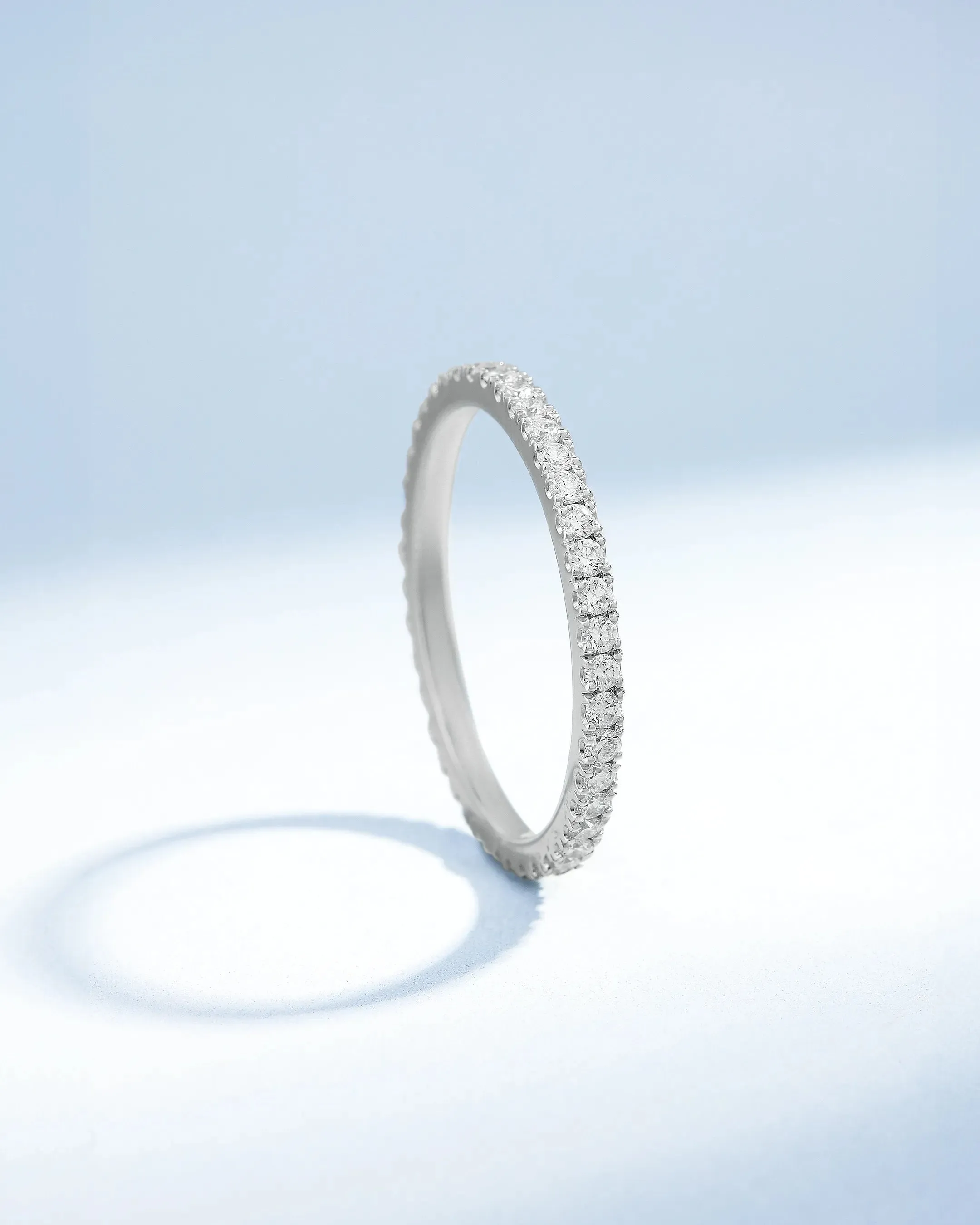 Classic Pave Diamond Midi Eternity Ring Jackets