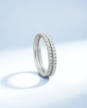 Classic Pave Diamond Midi Eternity Ring Jackets