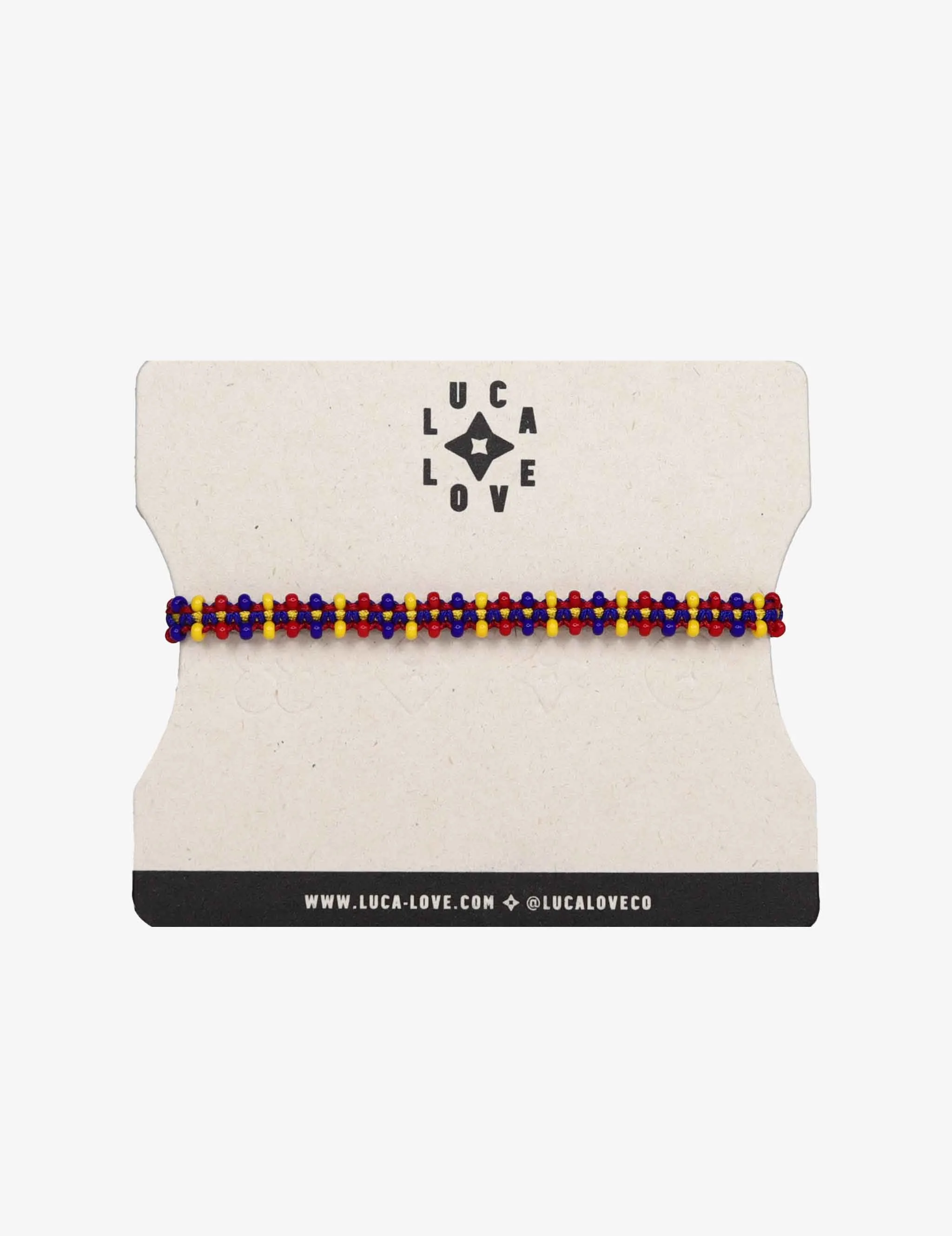 Colombia Macrame Seed Bead Bracelet