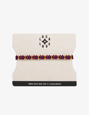 Colombia Macrame Seed Bead Bracelet