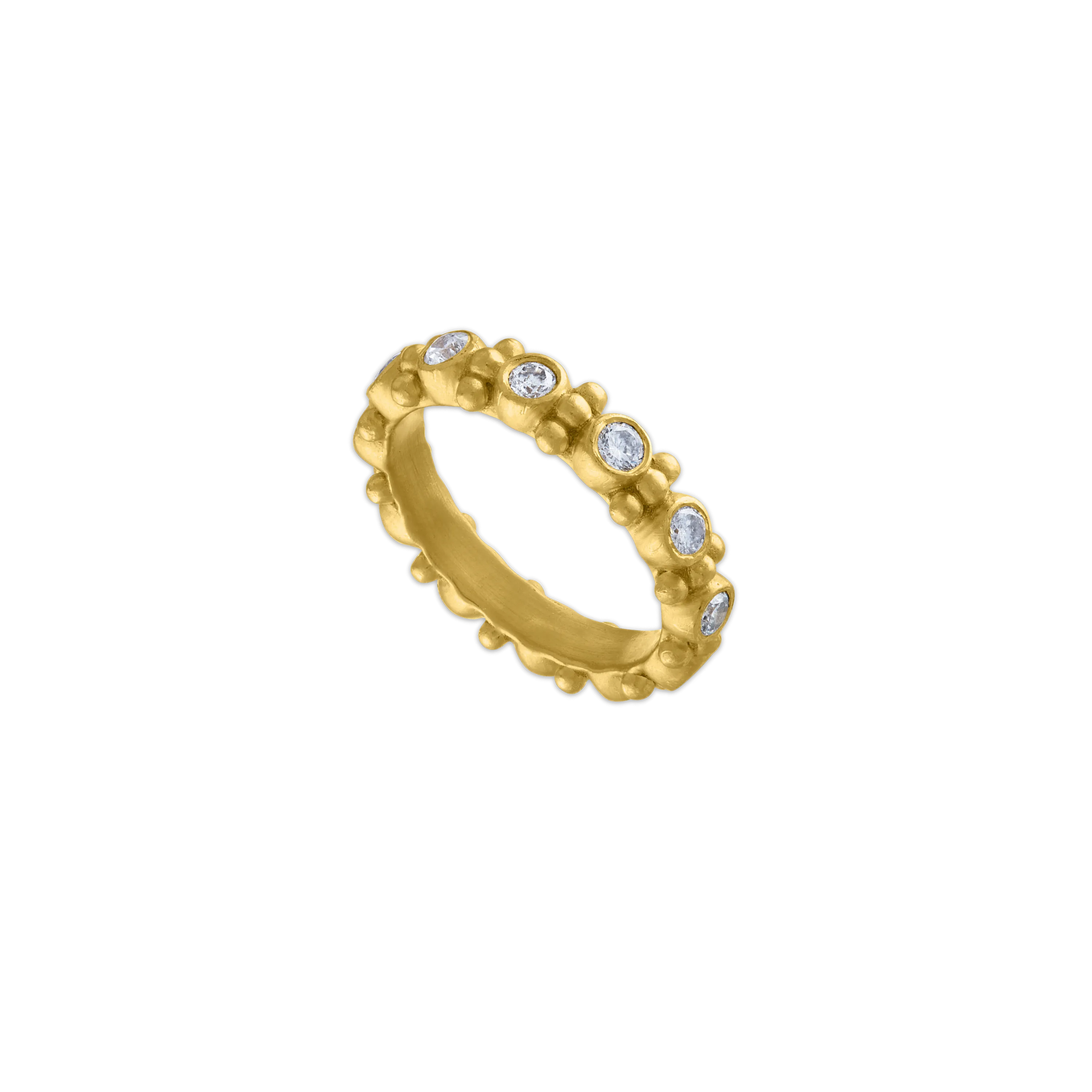 Diamond Bulla Aeon Ring