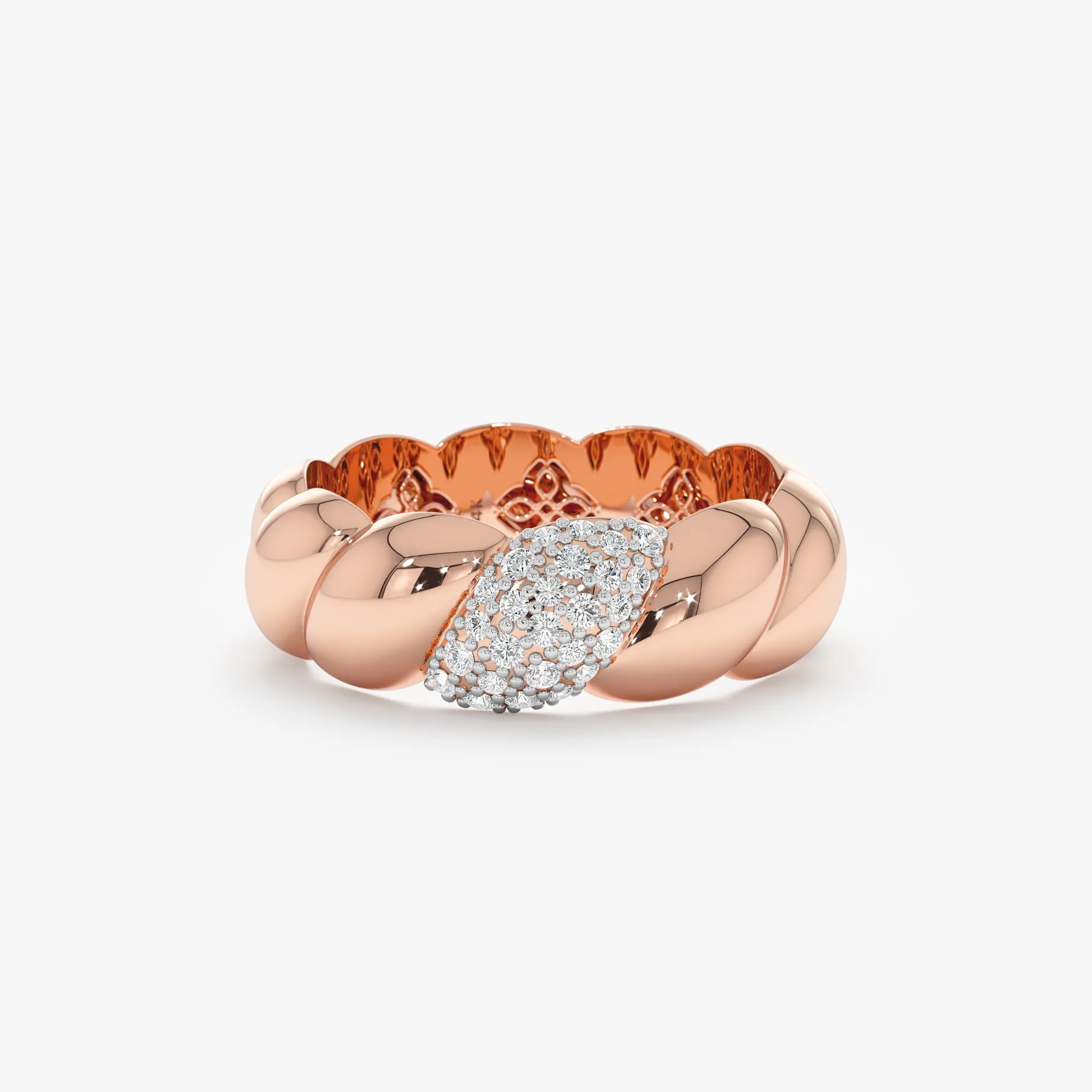 Diamond Croissant Ring, Barbara