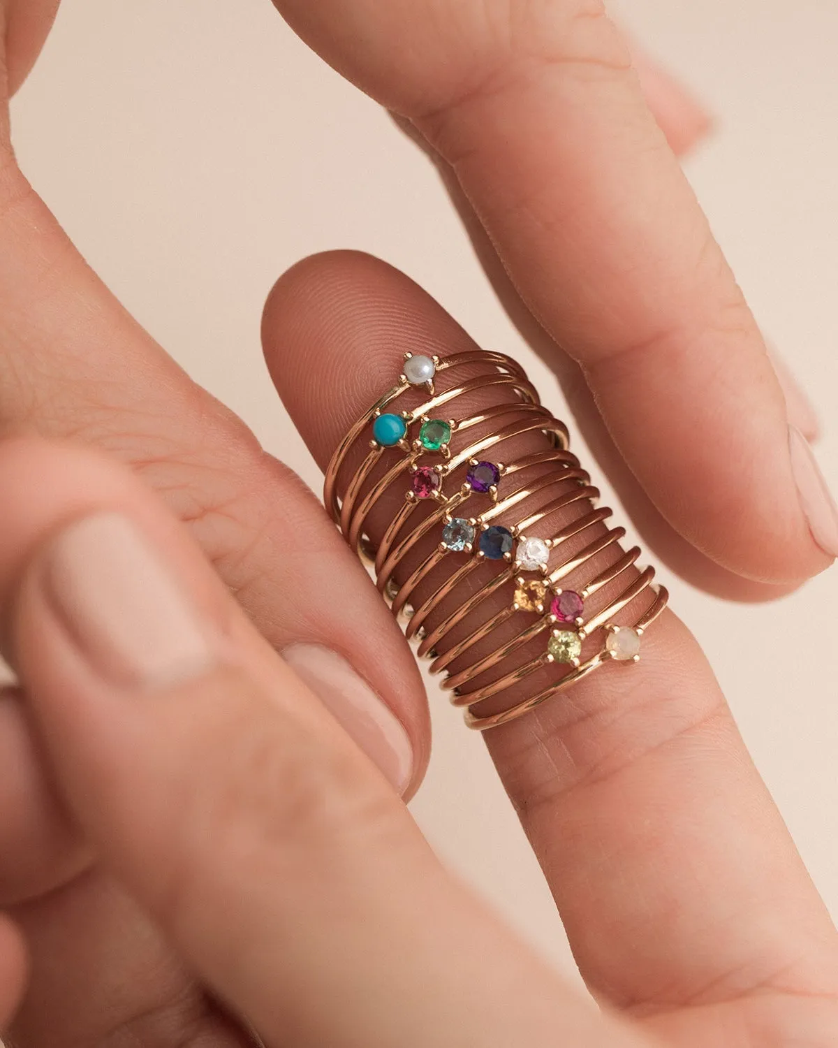 Emerald Birthstone Ring