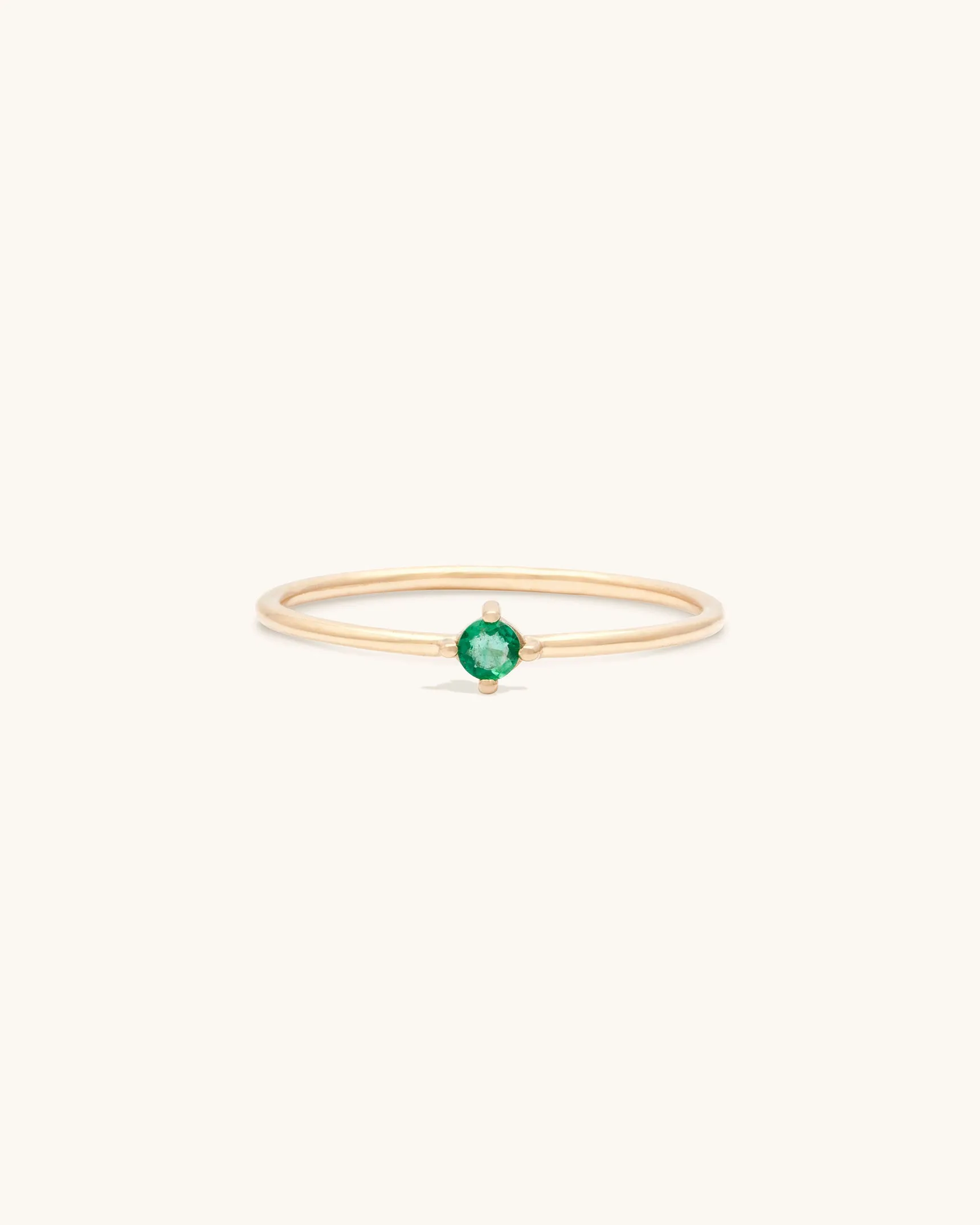 Emerald Birthstone Ring