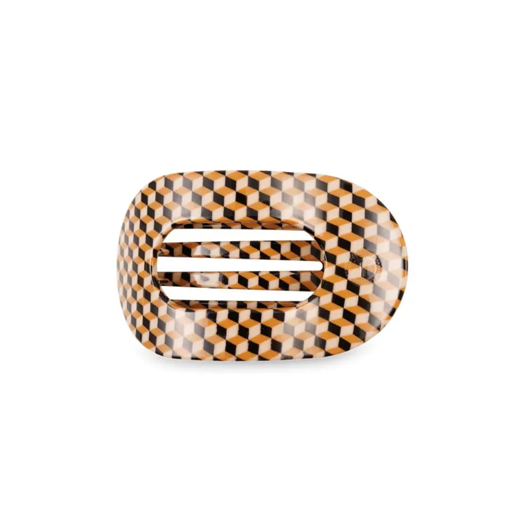 Flat Round Medium Hair Clip Teleties