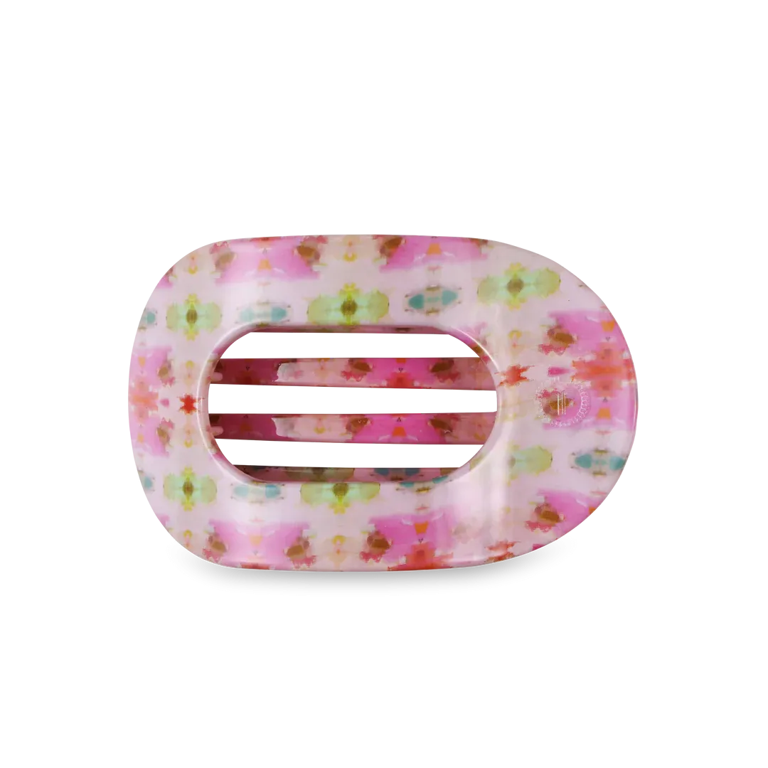 Flat Round Medium Hair Clip Teleties