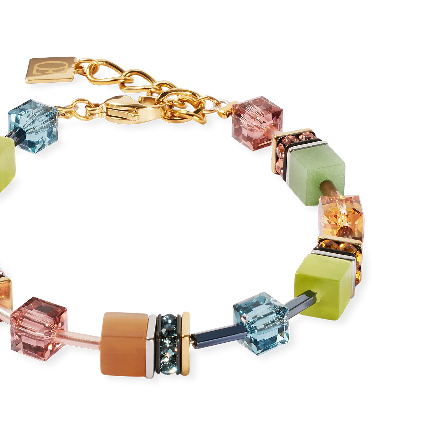 GeoCUBE? Iconic bracelet Forest bicolour