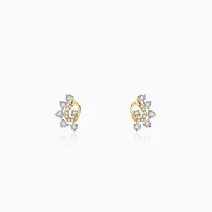 Gold Charisma Diamond Earrings
