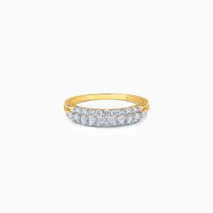 Gold Ivory Radiance Diamond Ring