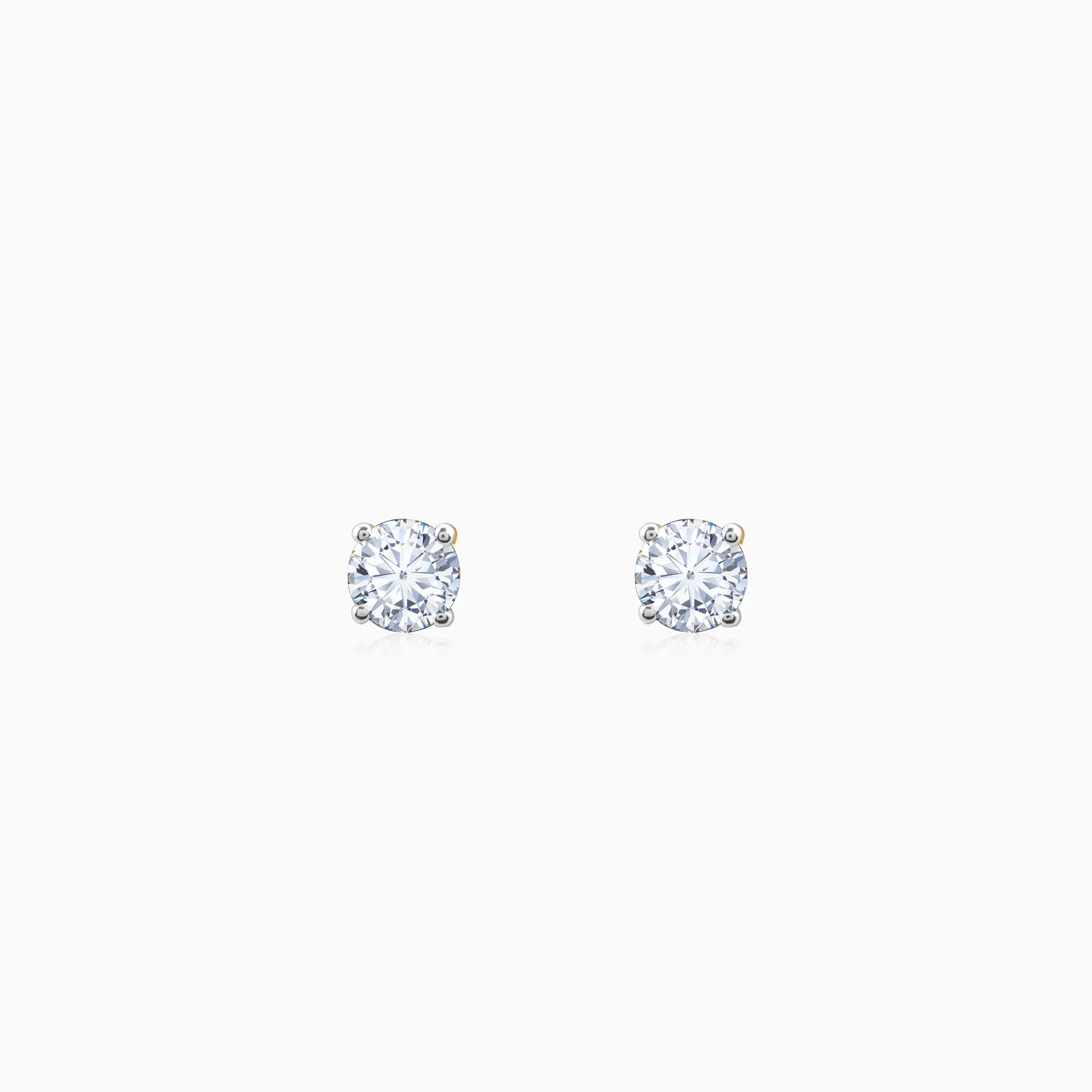 Gold Spring Promise Diamond Earrings
