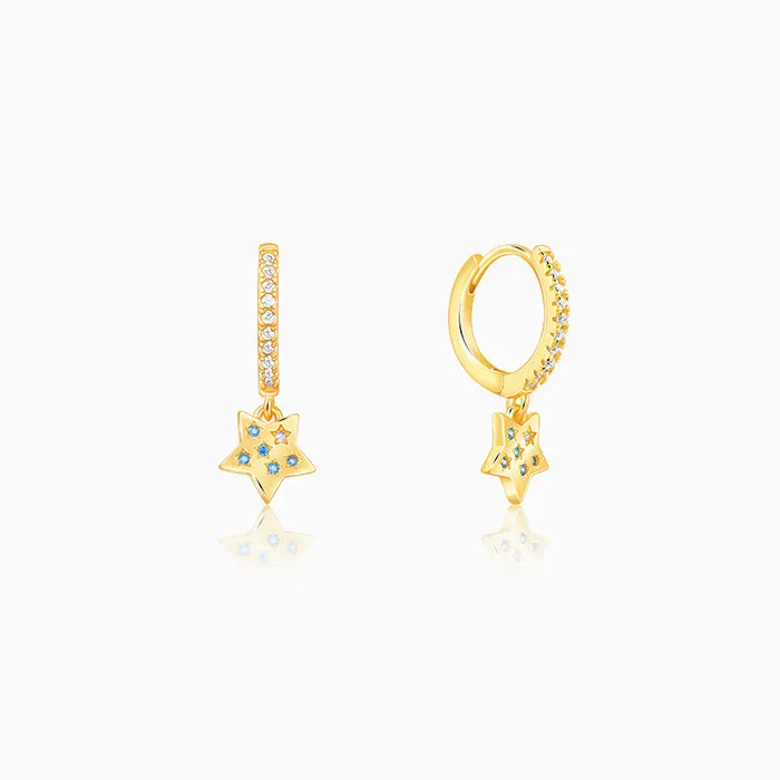 Golden Moon's Beauty Hoop Earrings