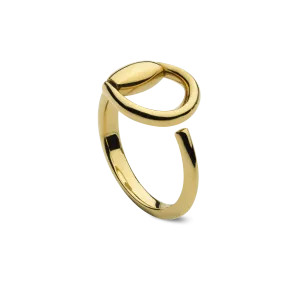 Gucci Horsebit 18ct Yellow Gold Ring