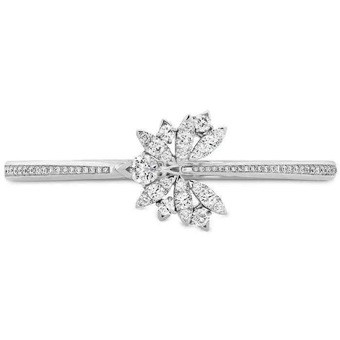 Hearts On Fire White Kites Bird Diamond Bangle