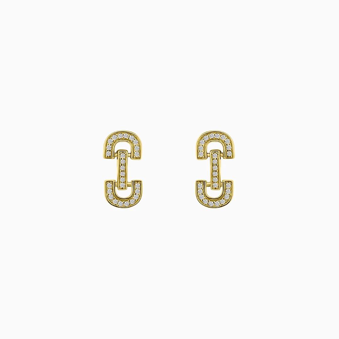 Horsebit Earrings