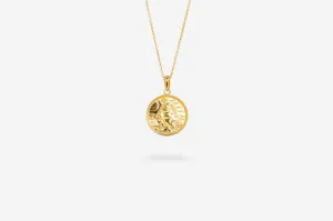 IX Treasure hunt Gold Plated Pendant