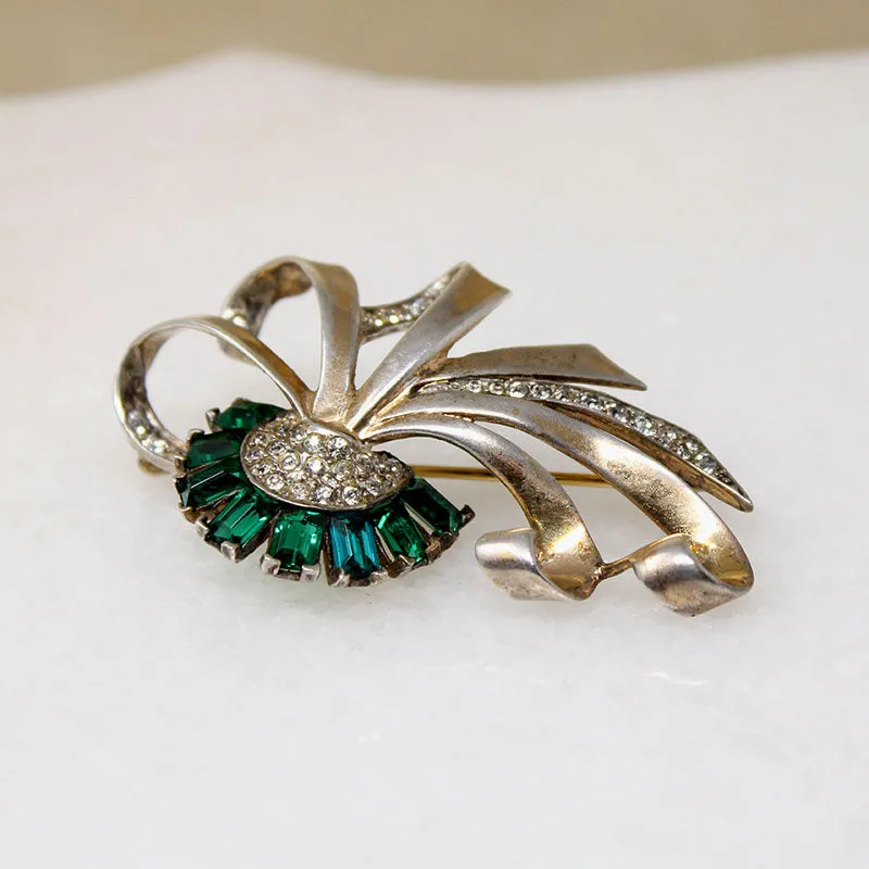 Jaunty Retro Corsage Brooch from Boucher