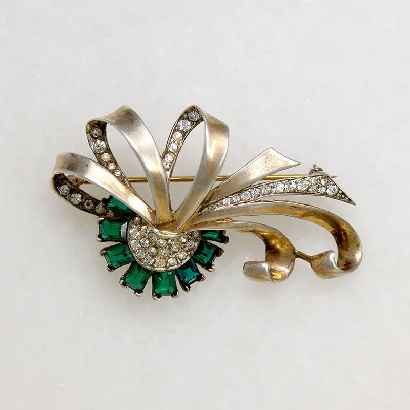 Jaunty Retro Corsage Brooch from Boucher